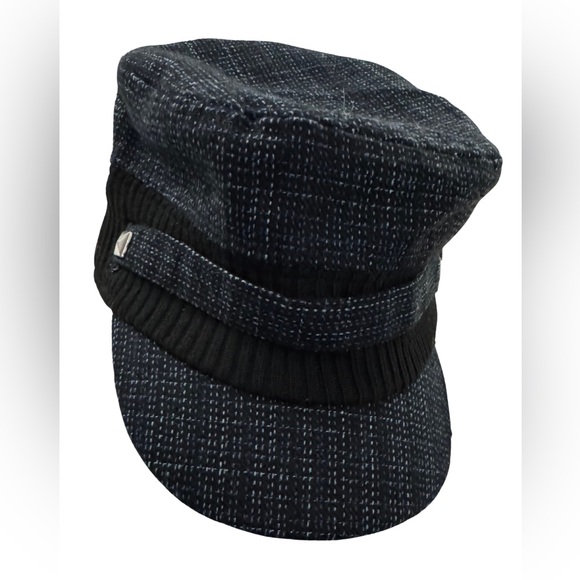 Y2K VintageTweed Newsboy Cap - Picture 3 of 7